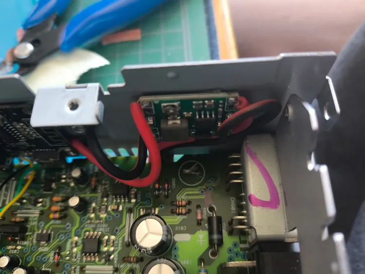 Voltage regulator mounted